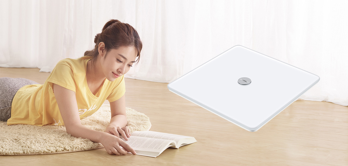 华为mini体重秤(白色)